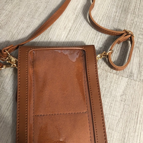 New Super Nice Vintage Style Crossbody Wristlet - Picture 3 of 5